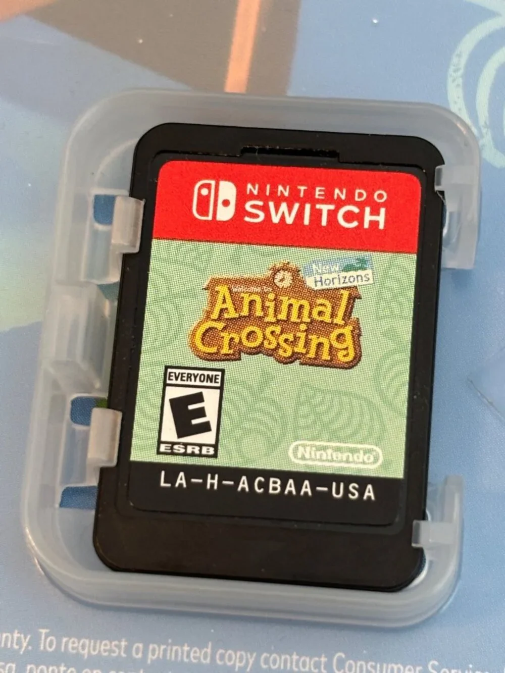 Animal Crossing: New Horizons Nintendo Switch Game With Case